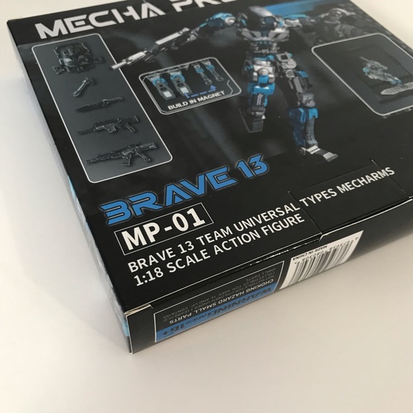 Mecha Project MP 01 Brave 13 Team Mecha Army Robot Action Figure New - Picture 8 of 15